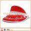 High quality promotion gift blank visor caps