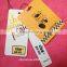 hot stamping silver logo paper swing tag for clothing