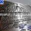 Gin bottle labels,metal rum bottle labels, embossed metal labels