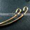 60mm diameter 1mm thick vintage style raw brass antiqued simple wiring bracelet DIY bangle supplies 1900088