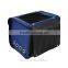 Pawhut Collapsible Folding Soft Portable Pet Crate Carrier - Dark Blue