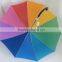 Cheap 10 Ribs Colorful Rainbow Style Long Umbrella