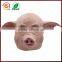 halloween costumes ugly pig head latex mask for kids girls