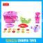 Zhorya children outdoor promotional summer set plastic pink sand beach cart toys for kid