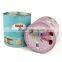 Round tube packaging box printing tea gift box paper
