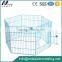 Portable Outdoor Plastic Coated Iron Fence Dog Kennel