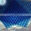 China factory blue clear double wall lightweight roofing materials with high quality