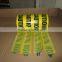 traffic reflective yellow warning tape