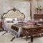 Italian Wood Bedroom Furniture Set, Luxury Royal Bed Room Furniture