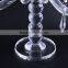 Factory supply unique design tall crystal candelabra for weddings on sale