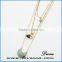 Wholesale Jewelry Gemstone Women Necklace,Natural Stone Pendant Necklace Jewelry, Turquoise Quartz Necklace Fashion