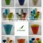 China manufacturer simple style eco friendly bamboo fiber picnic cup without ear