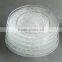 superior leaf shape glass plate