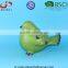 BSCI Audit Factory Easter Decoration Gift Craft Birds, Crakle Glazed Green Ceramic Bird