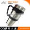 30OZ double wall vacuum rambler Tumbler coffee travel cups mug with holder