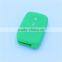 for Toyota Land Cruiser Prado(2010) Camry Highlander Prado Silicone 3 Buttons Car Remote Fob Shell Key Holder Case Skin Cover