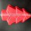 2017 Amazon Hot Selliing Christmas Tree Shape Bread Molds Silicone Baking Cake Molds