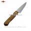 ZY-B50023 5 inch chef knife kitchen knife full-tang blade with brown hardwood handle