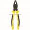 European type combination plier Black finished Combination Pliers