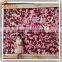 Man-made wedding flower wall artificial flowers walls new design customized artificial flower for wall dec