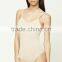 Adult Artistic Gymnastic Leotard Ladies Cami Straps Round O Neck Scoop Back Custom Bodysuits Ballet Leotard
