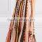 Wholesale Ladies Apparel Summer Style Soft Fabric Striped Silk Dress(DQE0396D)