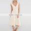 New Fashion Style Deep v Neck Plain Sleeveless Women Night Club Dresses Sexy