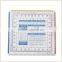 Flexible plastic square protractor, nautical square protractor plotter for pilot student training # KPP-8