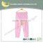 New style 100% cotton cheap pink baby trousers