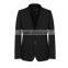 Juqian OEM Wholesale Slim Fit Classic Design Trendy Man Business Suits Black