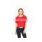 Bella+Canvas Women's Flowy Boxy Tee - 65% poly 35% viscose, cropped body length and comes with your logo