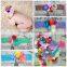 Vintage Girl wedding baby headband wholesale, rosette elastic lace hairbands handmade