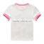 Wholesale summer cotton priting kids girl short sleeve t shirts