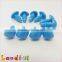 12mm Blue Safety Triangle Nose Plastic Craft Nose Plush Animal Nose