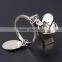 Top Quanlity Accessory Keyring Golden NEW Keyfob Funny 3D Toilet Keychain