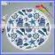 100% polyester microfiber customized printed round beach towel with fringe