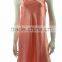 Cheap Satin Silky Sexy Sleeveless Nightgown