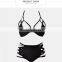 Top Sale Delicate Black Bandage Sexy Lady Sex Bikini