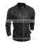 2016 Custom Jacket PU Leather Coat For Men