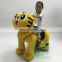 HI good quality stuffed animal ride electric ride on horse toy, battery operated ride on horse