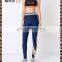 Multicolour The Knock Out leggings from Chinese OEM factory Indoor fitness pants Close-fitting women's leggings