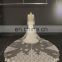 2017 Expo Latest Design Long Sleeve Sexy Back Mermaid Bridal Dress Long Lace Train Tiamero 1A1154
