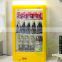 Supermarket milk drink heating cabinet heat preservation cabinet electricity incubator milk heating display case convenience sto