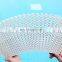 White PP Plastic Pool Grating Flooring Support Profile 18cm Cheap Swimming Pool Overflow Grating