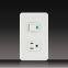 push button wall switch socket Digit Telephone Socket with Data Socket