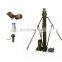 High 15m telescoping surveillance camera tower