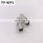 China factory machining service knurling screw parts stainless steel reducing bushing