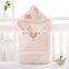 Nonwoven Knitted Organic Cotton Newborn Infant Swaddle Blanket For Baby Girl