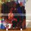 i@home eco friendly 3D digital bath african black girl print shower curtain waterproof