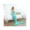 Amazon Hot Sale Knitted Crochet Girl Mermaid Tail Blanket